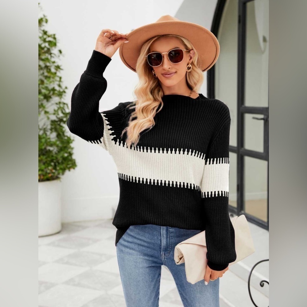 Winter is Coming Contrast Sweater